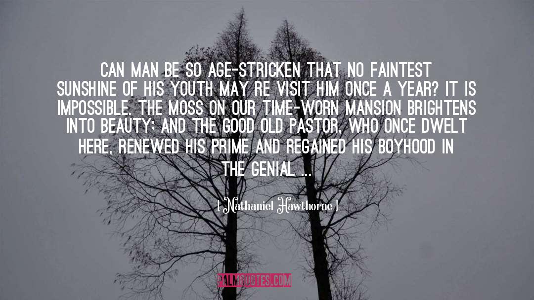 Boyhood quotes by Nathaniel Hawthorne