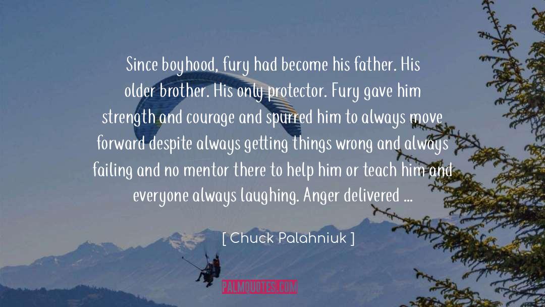 Boyhood quotes by Chuck Palahniuk