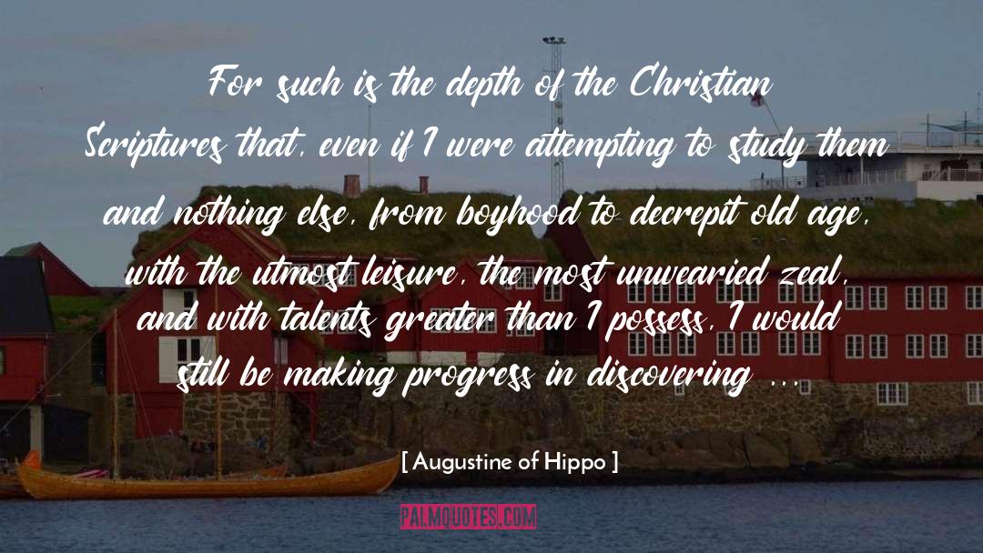 Boyhood quotes by Augustine Of Hippo