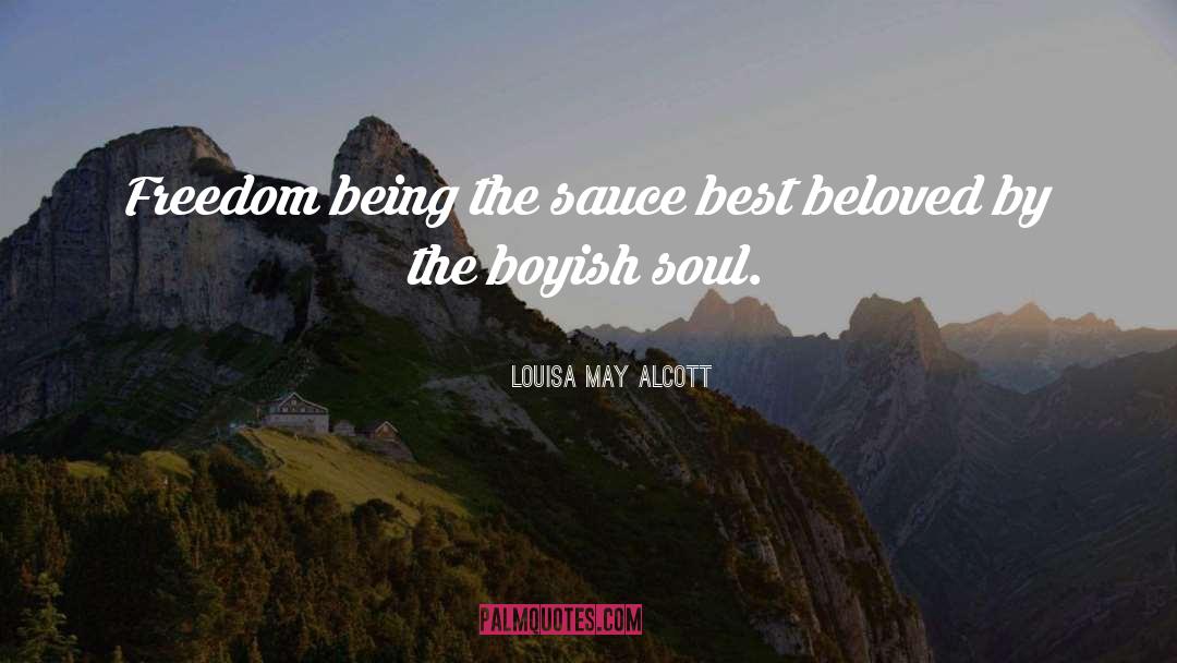 Boyish quotes by Louisa May Alcott