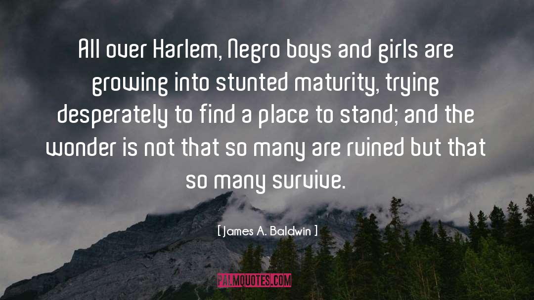 Boys And Girls quotes by James A. Baldwin