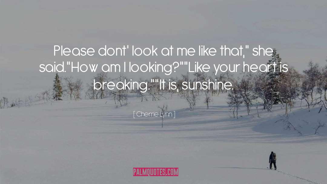 Boys Breaking Your Heart quotes by Cherrie Lynn