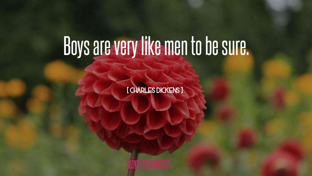 Boys Club quotes by Charles Dickens