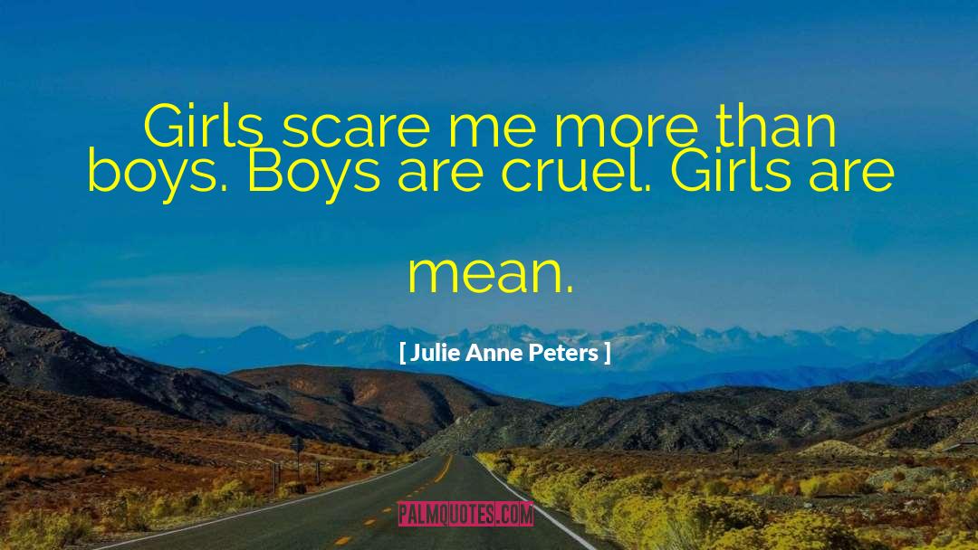 Boys Fitness quotes by Julie Anne Peters