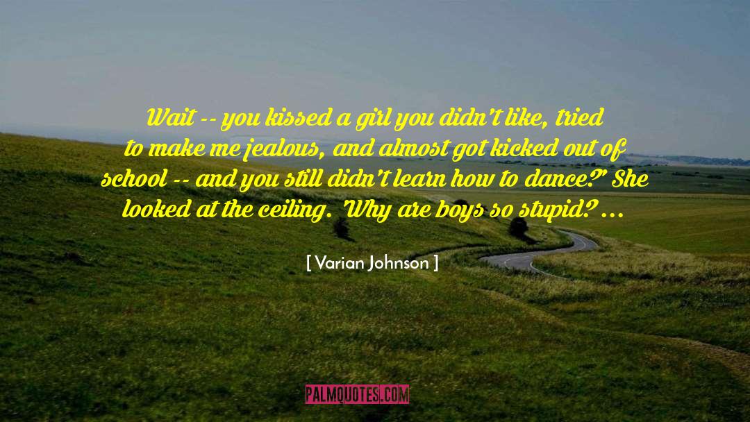 Boys Humor quotes by Varian Johnson