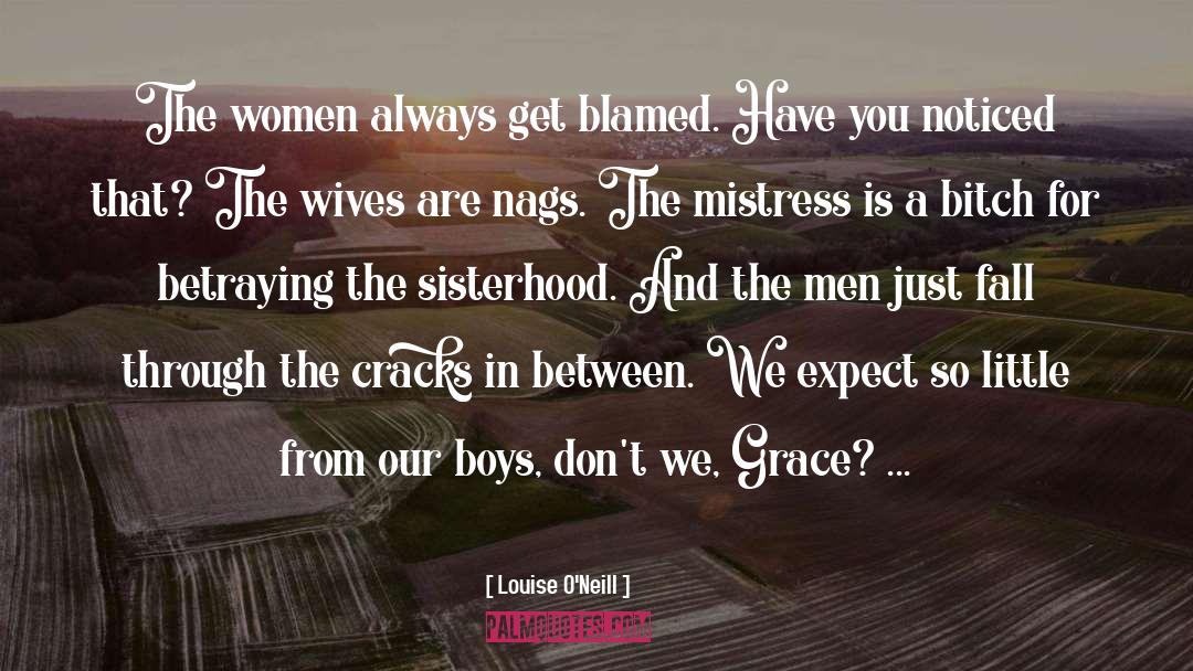 Boys quotes by Louise O'Neill