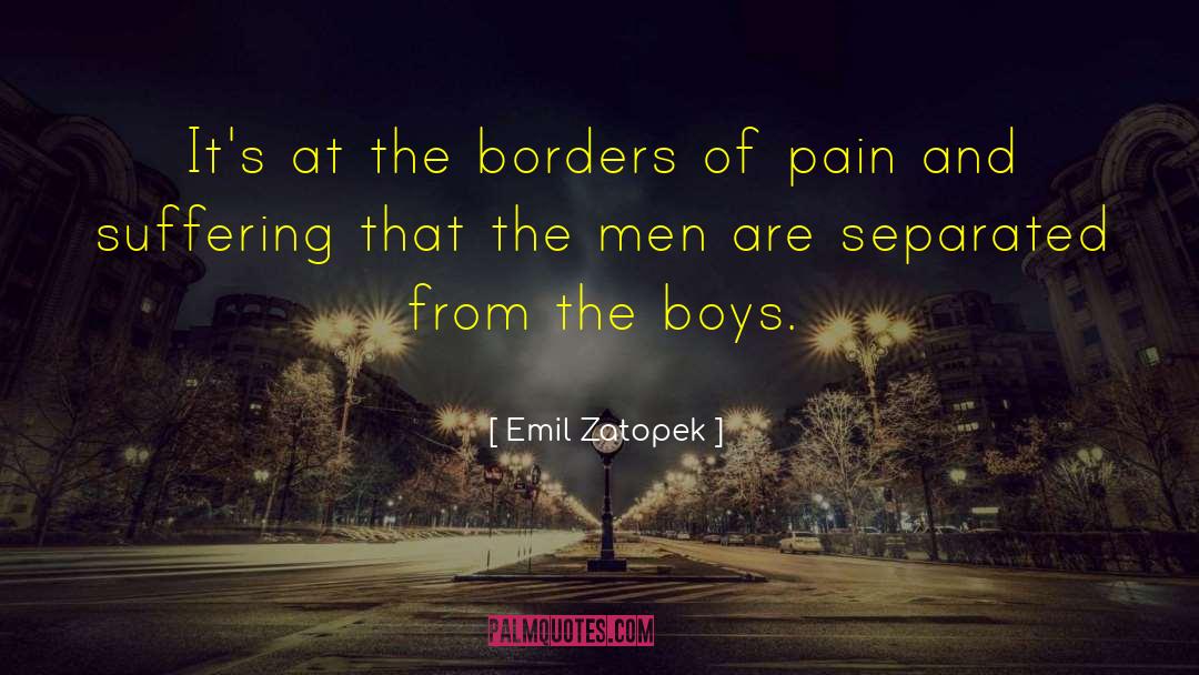 Boys Reading quotes by Emil Zatopek