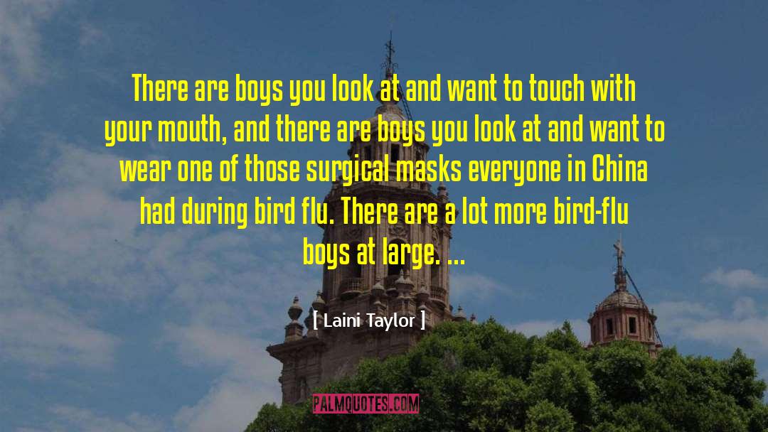 Boys Witt quotes by Laini Taylor