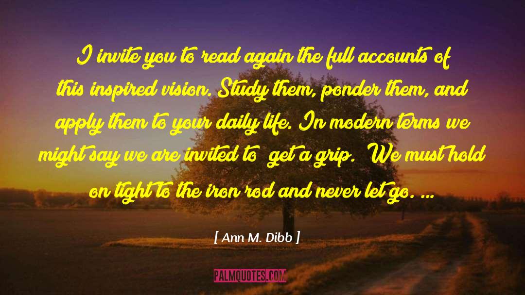 Bq Get Inspired quotes by Ann M. Dibb