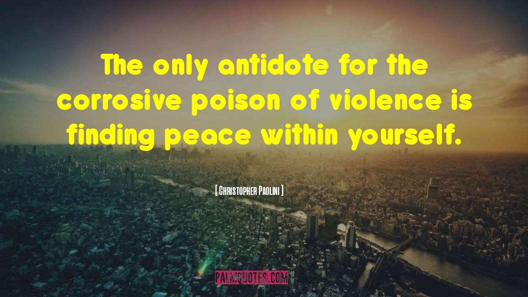 Brace Yourself For The Violence quotes by Christopher Paolini
