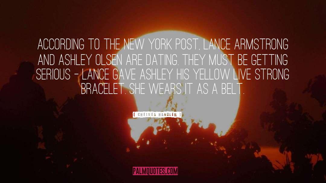 Bracelet quotes by Chelsea Handler