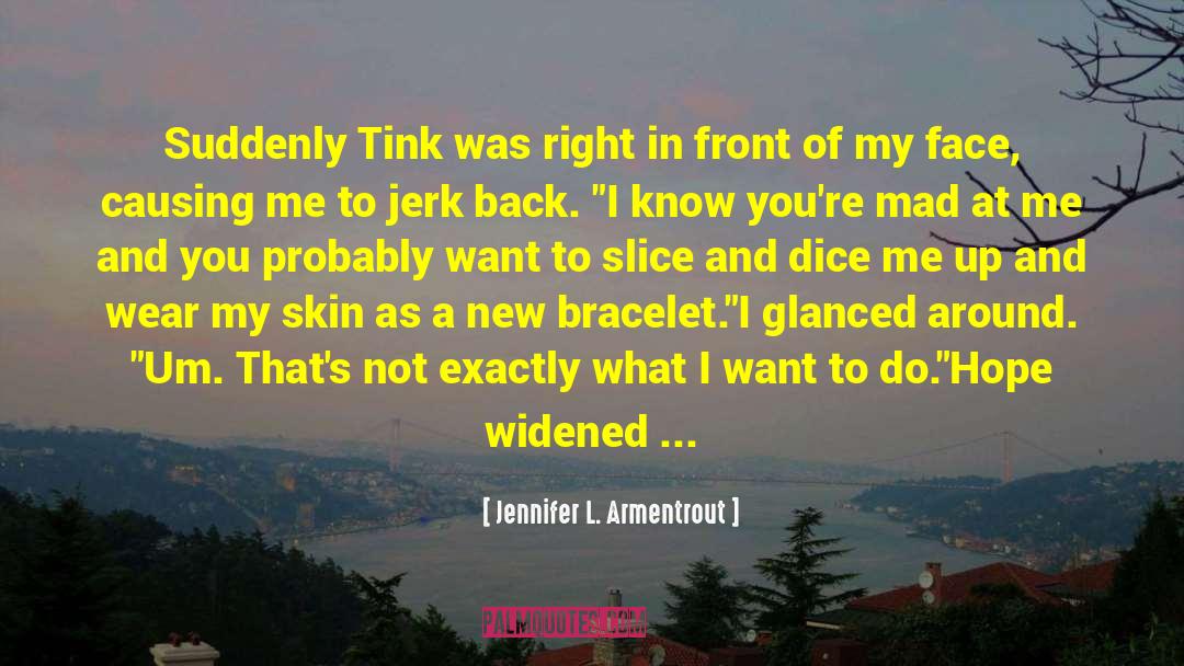 Bracelet quotes by Jennifer L. Armentrout