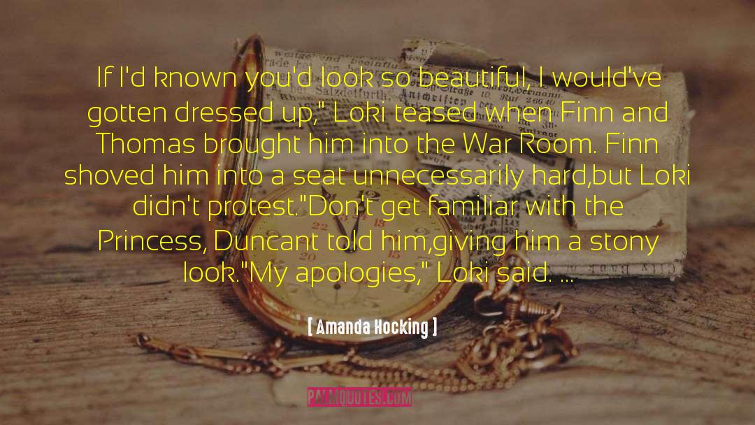 Bracelet quotes by Amanda Hocking
