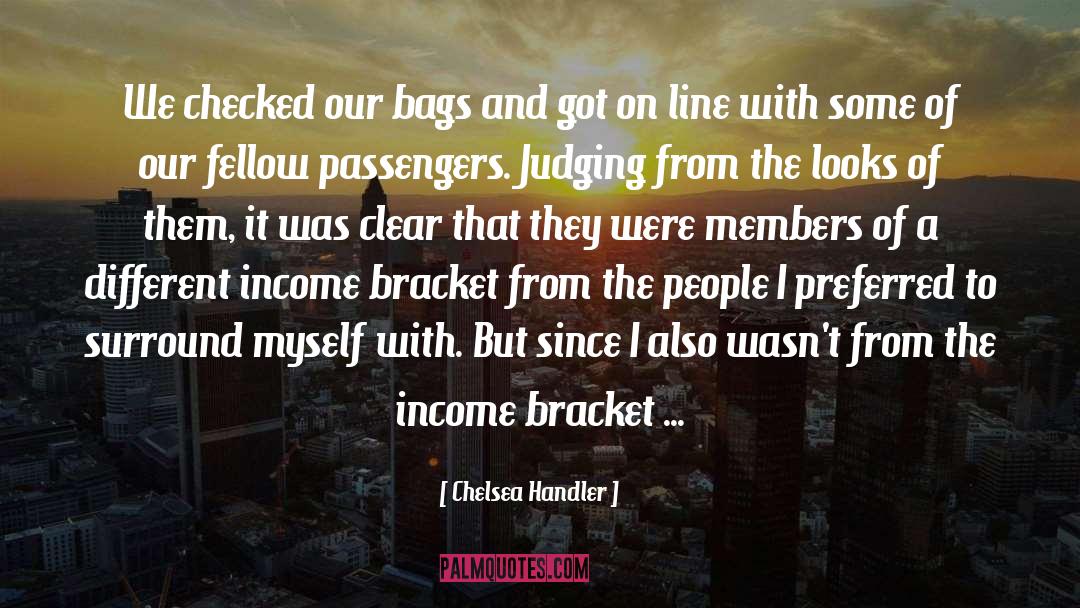 Bracket quotes by Chelsea Handler