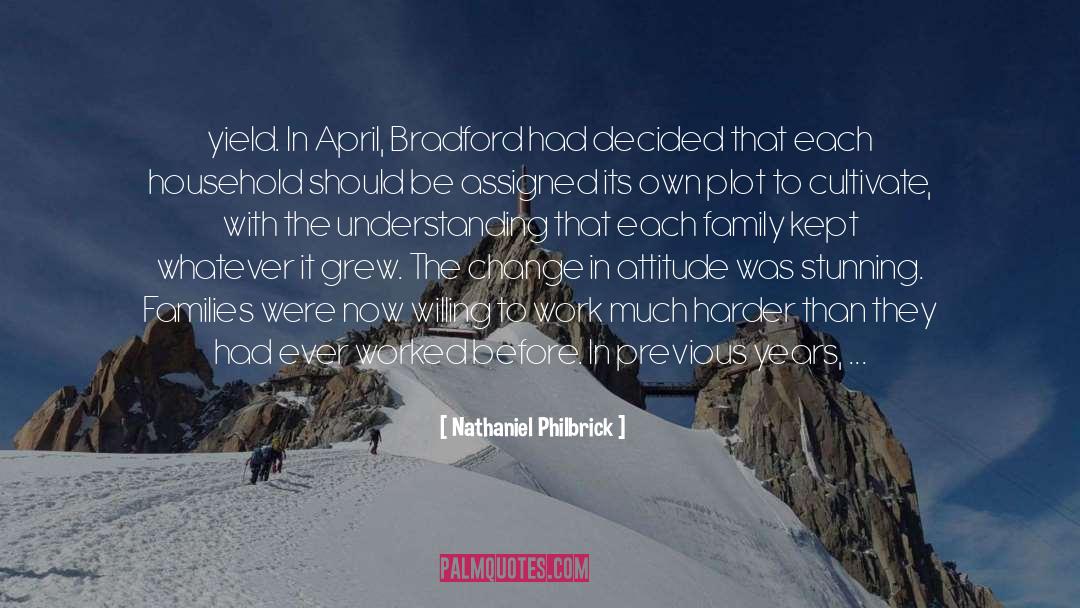 Bradford quotes by Nathaniel Philbrick