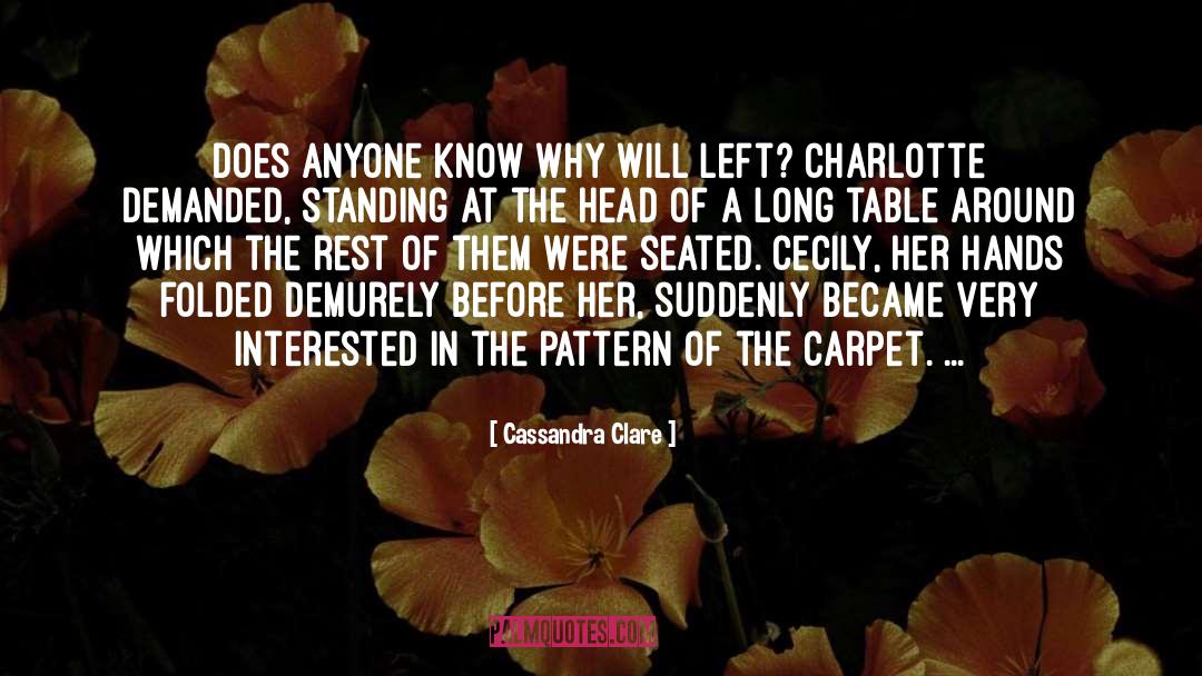 Bradstone Carpet quotes by Cassandra Clare