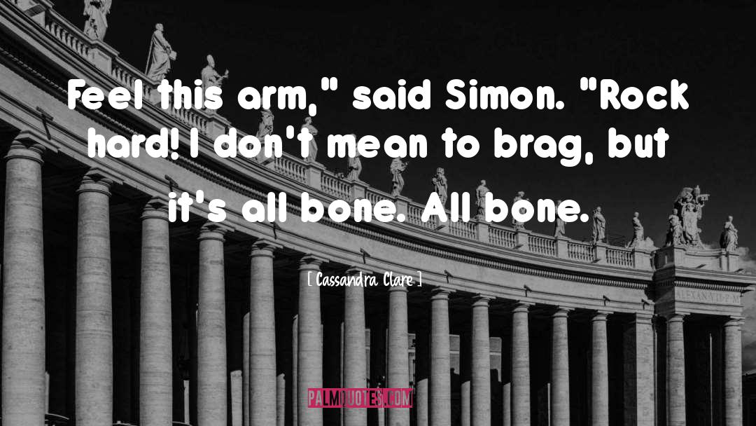 Brag quotes by Cassandra Clare