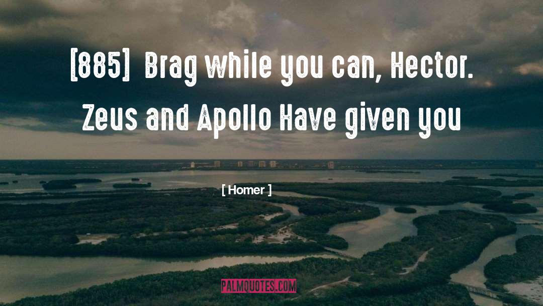 Brag quotes by Homer