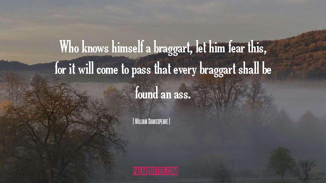 Brag quotes by William Shakespeare