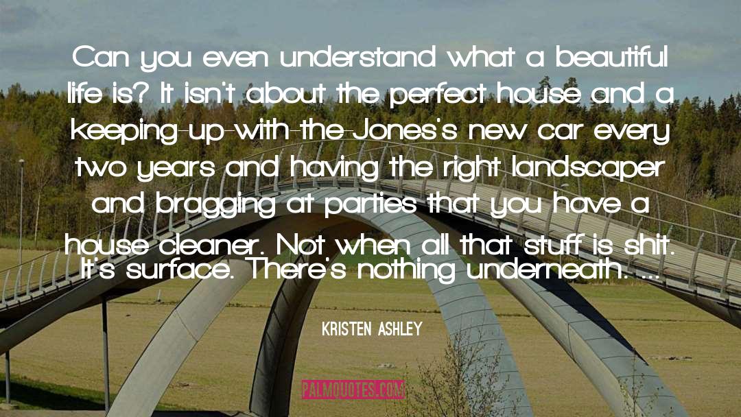 Bragging quotes by Kristen Ashley