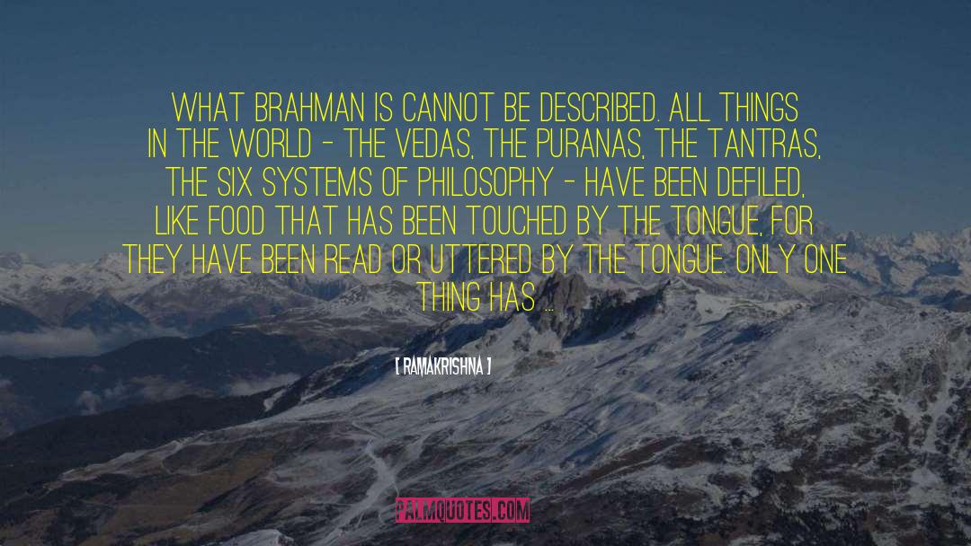 Brahman quotes by Ramakrishna
