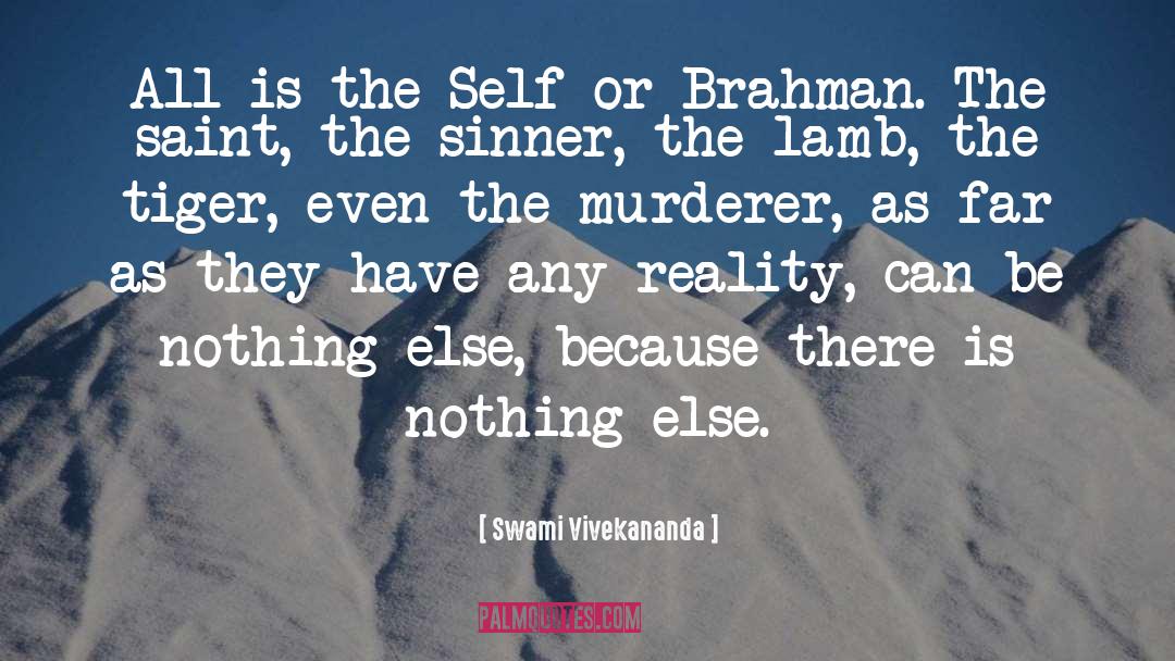 Brahman quotes by Swami Vivekananda