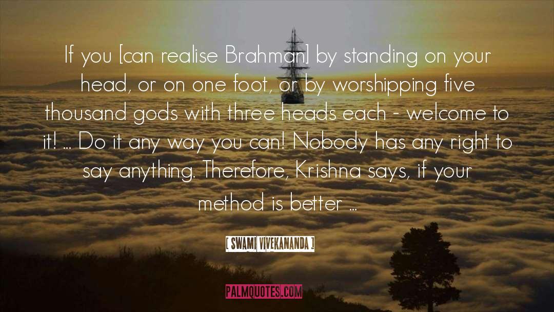 Brahman quotes by Swami Vivekananda