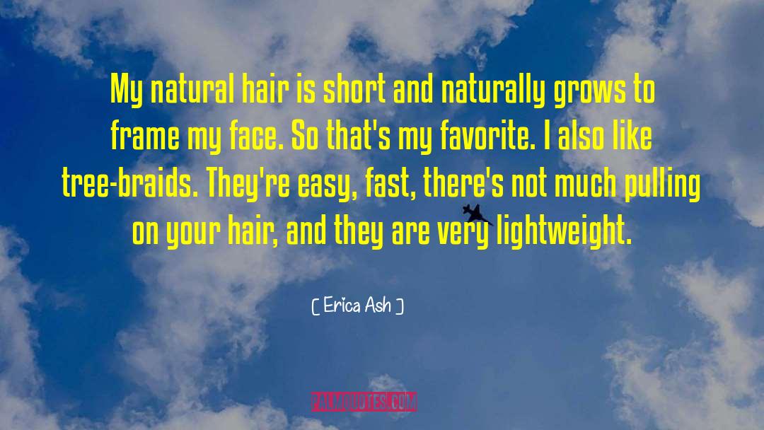 Braids quotes by Erica Ash