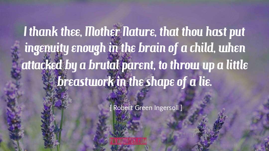 Brain Anatomy quotes by Robert Green Ingersoll