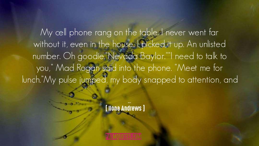 Brain Cell Protectors quotes by Ilona Andrews