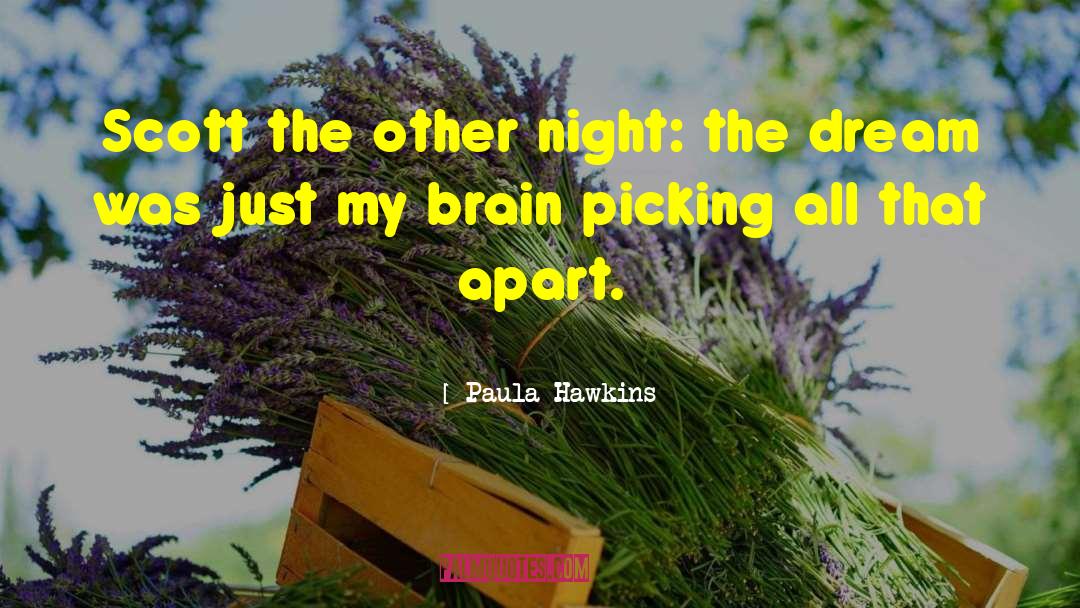 Brain Damage quotes by Paula Hawkins