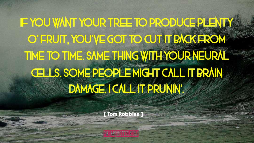 Brain Damage quotes by Tom Robbins