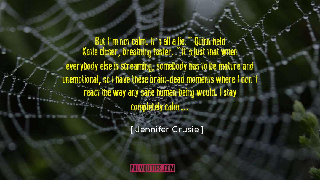 Brain Dead quotes by Jennifer Crusie