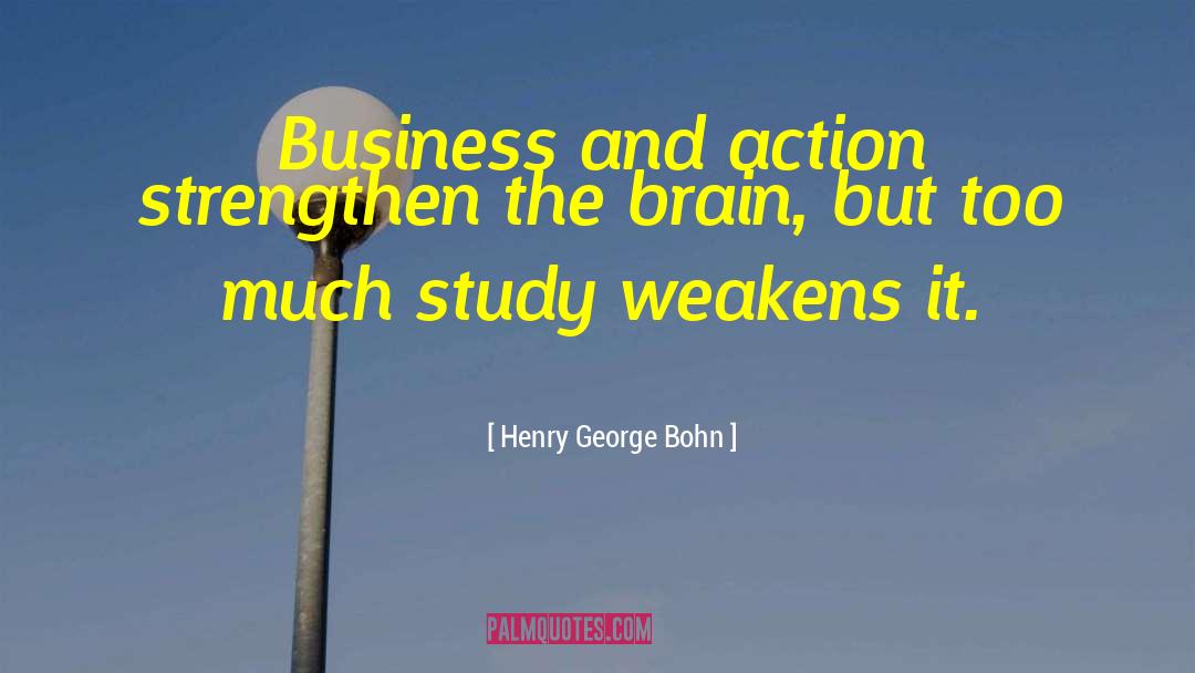 Brain Drainage quotes by Henry George Bohn