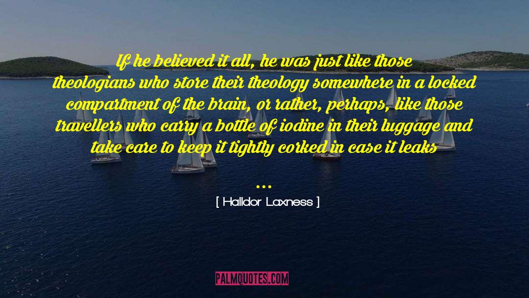 Brain Fart quotes by Halldor Laxness