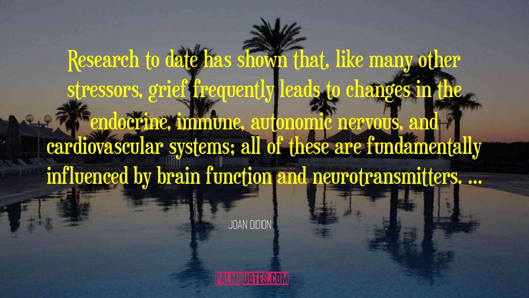 Brain Function quotes by Joan Didion