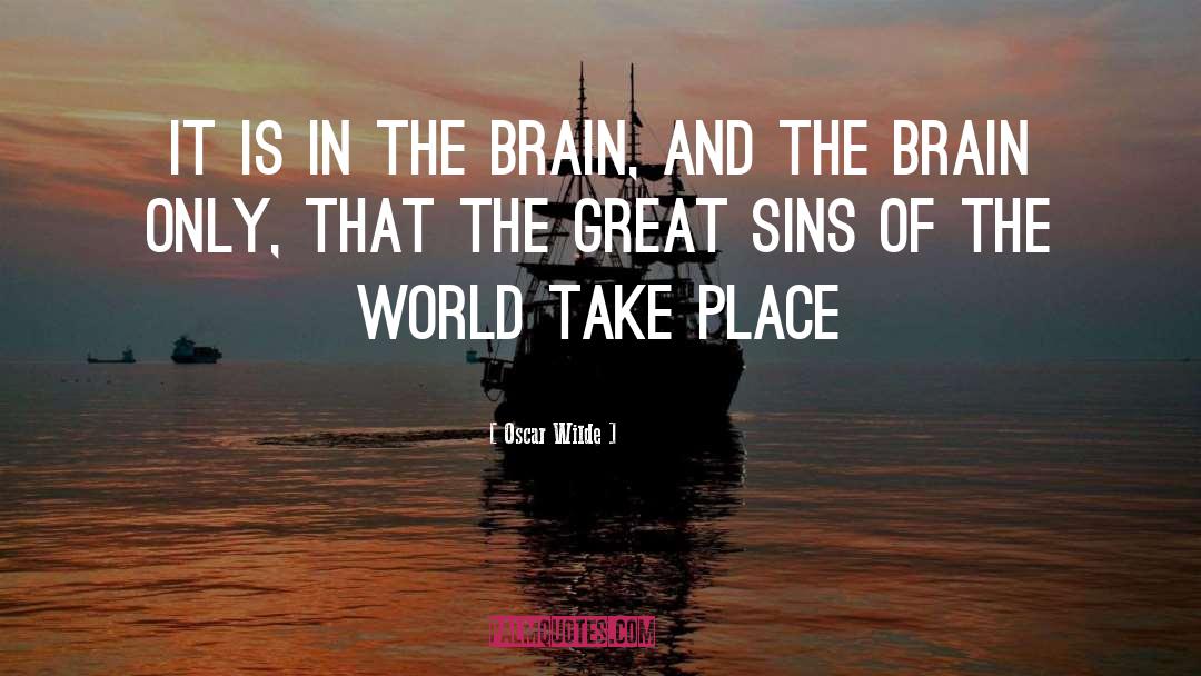 Brain Pictures quotes by Oscar Wilde