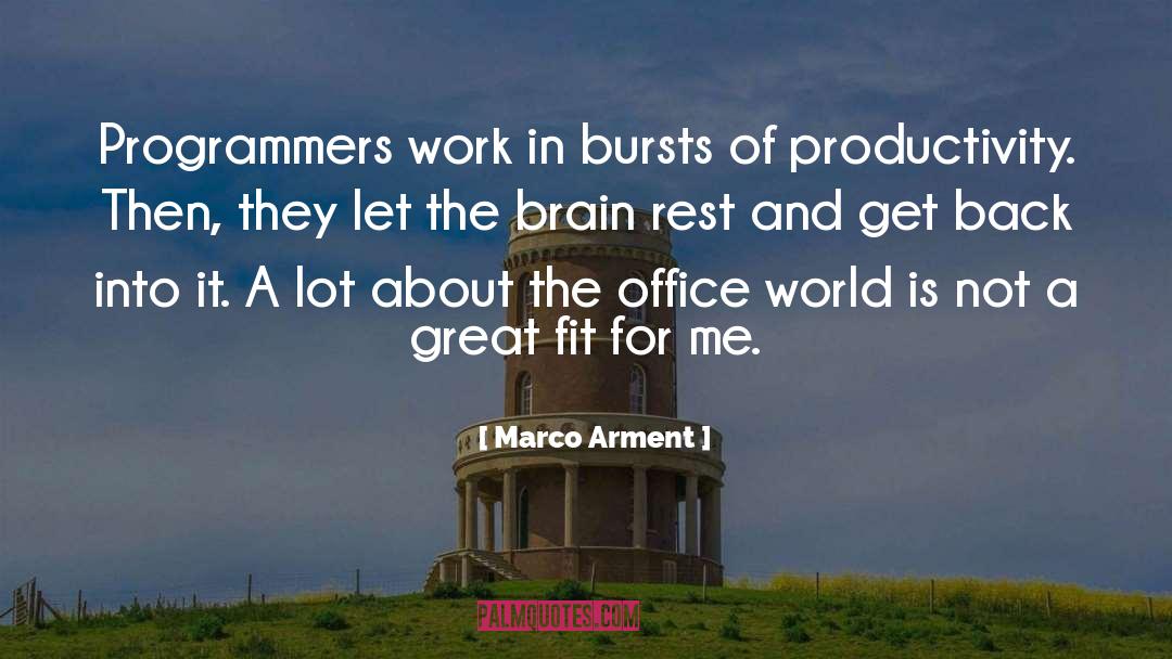 Brain Power quotes by Marco Arment