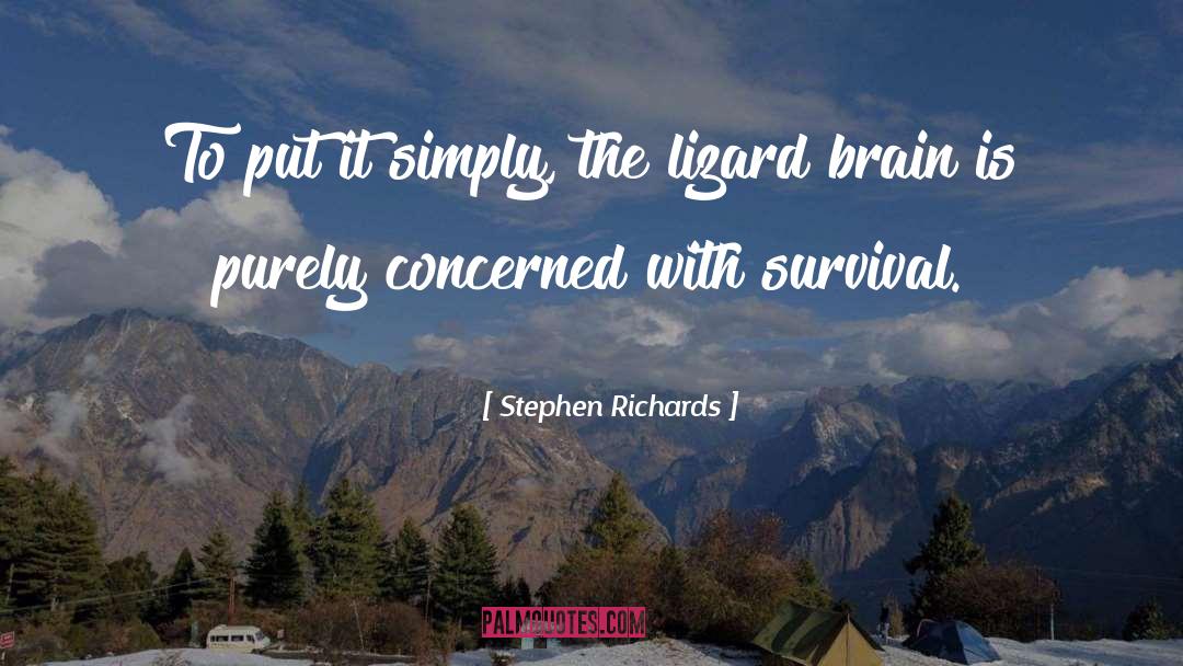 Brain Science quotes by Stephen Richards