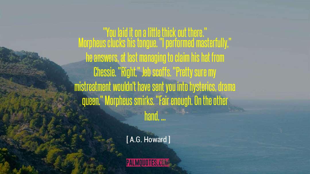 Brainless quotes by A.G. Howard