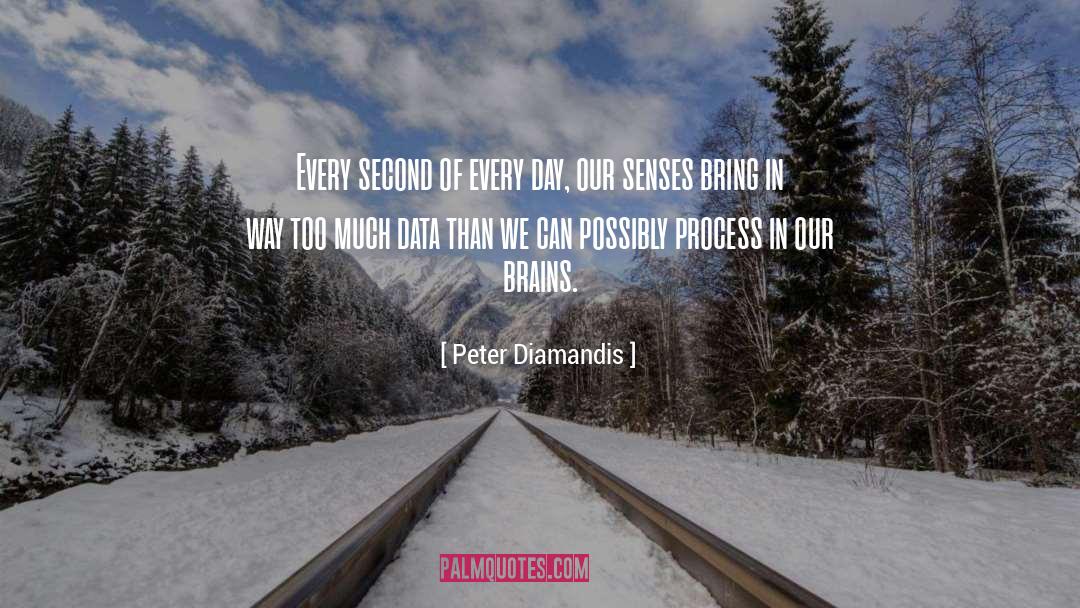 Brains quotes by Peter Diamandis