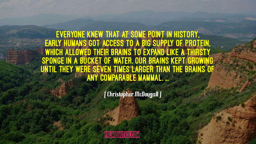 Brains Versus Brawn quotes by Christopher McDougall