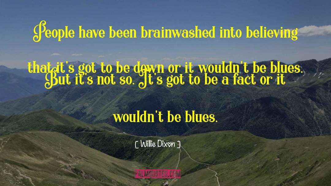 Brainwashed quotes by Willie Dixon