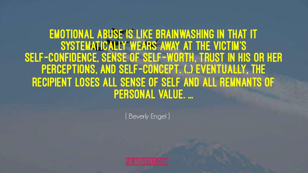 Brainwashing quotes by Beverly Engel