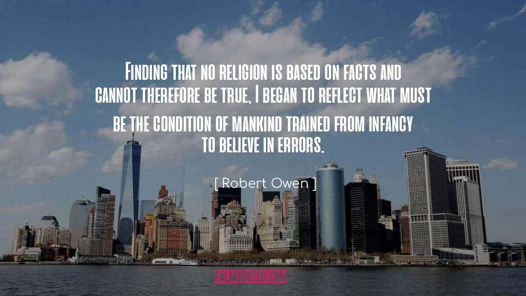 Brainwashing quotes by Robert Owen