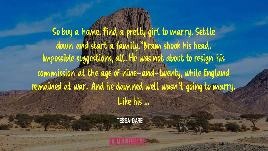 Bram Greenfield quotes by Tessa Dare