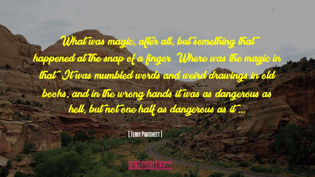 Bramberg Magic Mountains quotes by Terry Pratchett