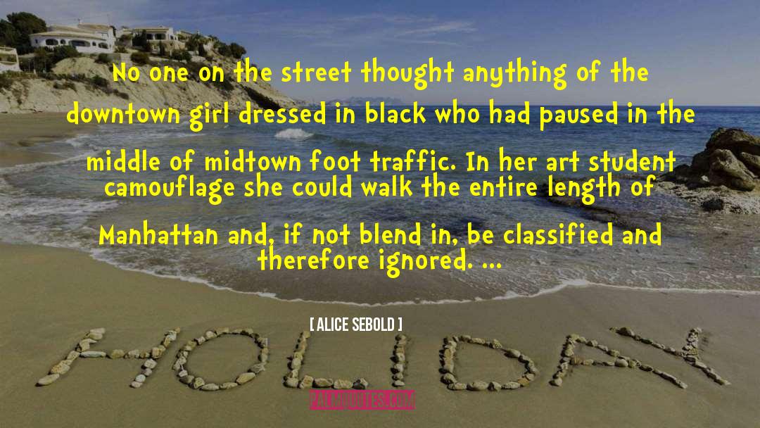 Branca Midtown quotes by Alice Sebold