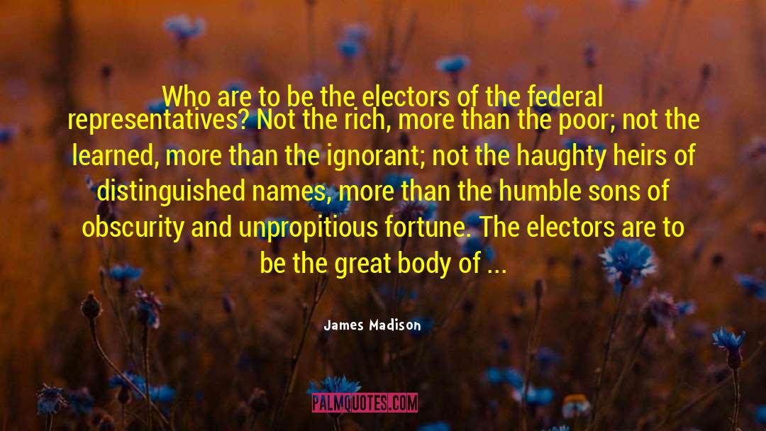 Branch Artery quotes by James Madison
