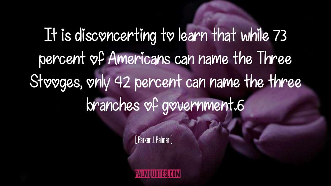 Branches Of Government quotes by Parker J. Palmer